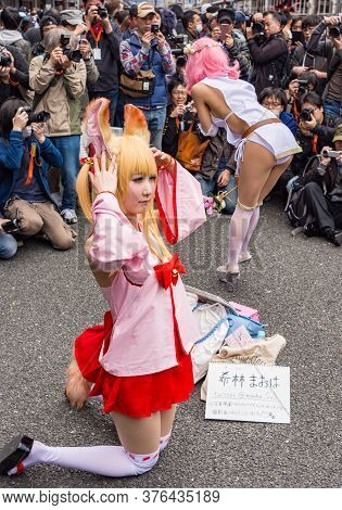 Nipponbashi Street Festa Cosplay Festival In Osaka, Japan