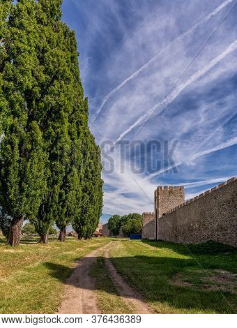 Smederevo Fortress, Medieval Fortified City In Smederevo, Serbia And Capital Of Serbia In The Middle