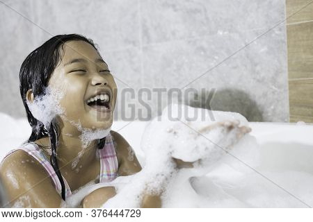 Close-up of washing hands in the sink to prevent germs. Hygiene concept and virus prevention.