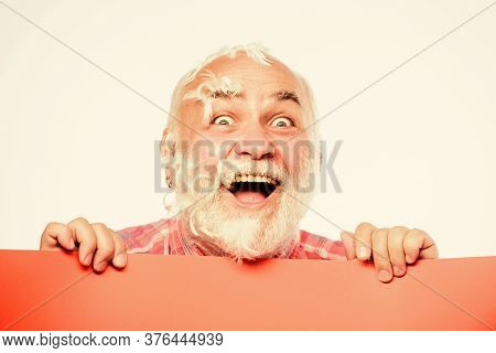 Pillow Party. Soft Feathers On His Cheeks. Facial Hair. Feathers Madness. Man Bearded Mature Emotion