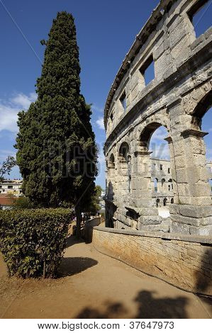 Romerske amfiteater Pula (Kroatien)