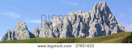 morning view from Karnische Alpen or Alpi Carniche - Crode Dei Longerin - Dolomiti Italy