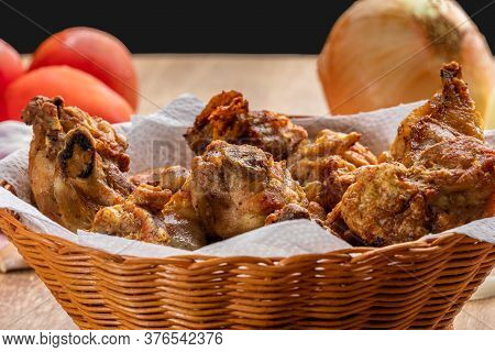 Brazilian Style Deep Fried Chicken. Called Frango A Passarinho