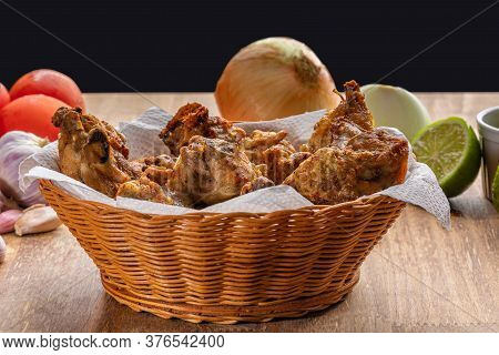 Brazilian Style Deep Fried Chicken. Called Frango A Passarinho