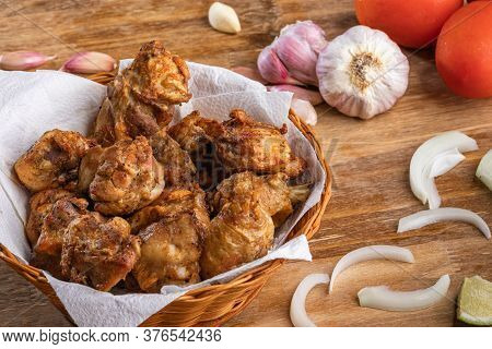 Brazilian Style Deep Fried Chicken. Called Frango A Passarinho