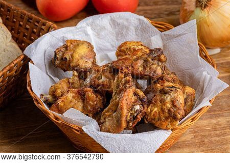 Brazilian Style Deep Fried Chicken. Called Frango A Passarinho