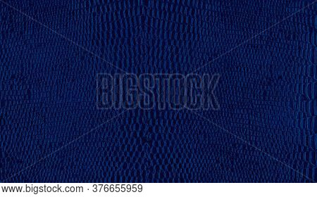 Leather Background Textured With Graining Patterns Toned In Trendy Classic Blue Color Of The Year 20