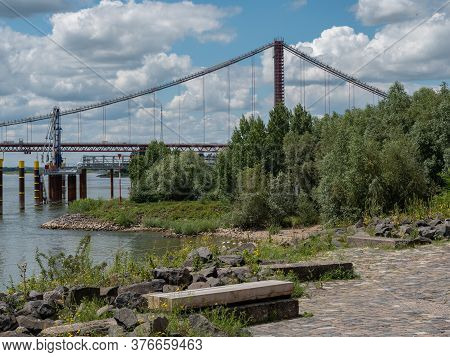 the city of emmerich at the rhine