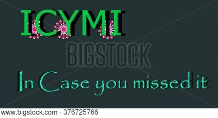 Business Communication Word Short Form Animated Text Background.