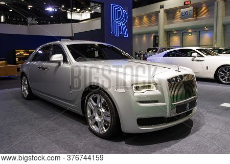 Bangkok Thailand :- July 16,2020 :- Rolls-royce Car Show At At  Exhibition Bangkok International Mor