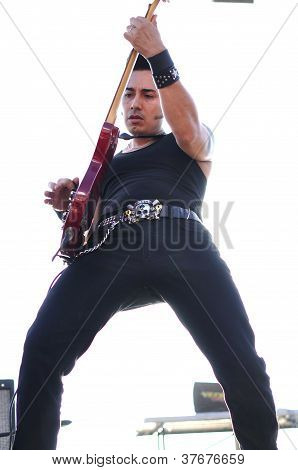 ร็อค Guitarist