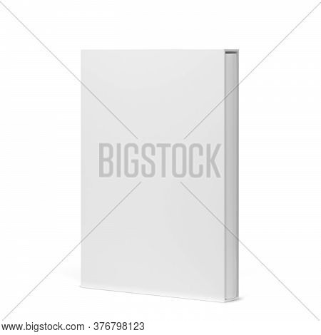 Book In A Slipcase Cover Mockup. 3d Illustration Isolated On White Background