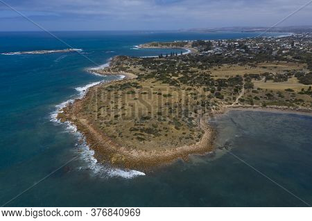 Aerial View Of The Great Australian Bight In Regional South Australia