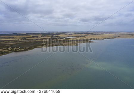 Aerial View Of The Great Australian Bight In Regional South Australia