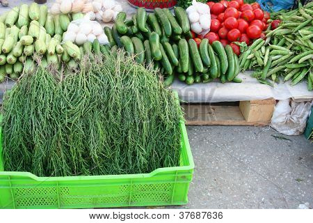 verdure al mercato
