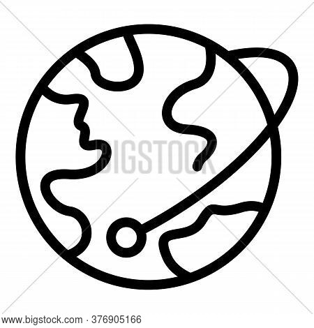 Global Illegal Immigrants Icon. Outline Global Illegal Immigrants Vector Icon For Web Design Isolate