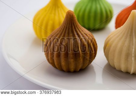 Modak Is An Indian Sweet Popular In States Of Maharashtra, Goa & In The Regions Of Konkan In India
