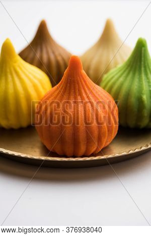 Modak Is An Indian Sweet Popular In States Of Maharashtra, Goa & In The Regions Of Konkan In India