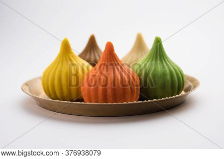 Modak Is An Indian Sweet Popular In States Of Maharashtra, Goa & In The Regions Of Konkan In India