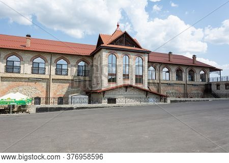 Moldova, Bender - May 18, 2019: Entrance To The Alexander Nevsky Park Near The Bendery Fortress