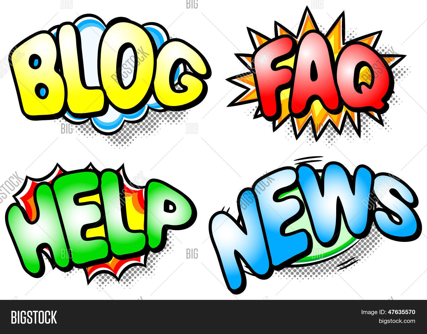 Effect Bubbles Blog Vector & Photo (Free Trial) | Bigstock
