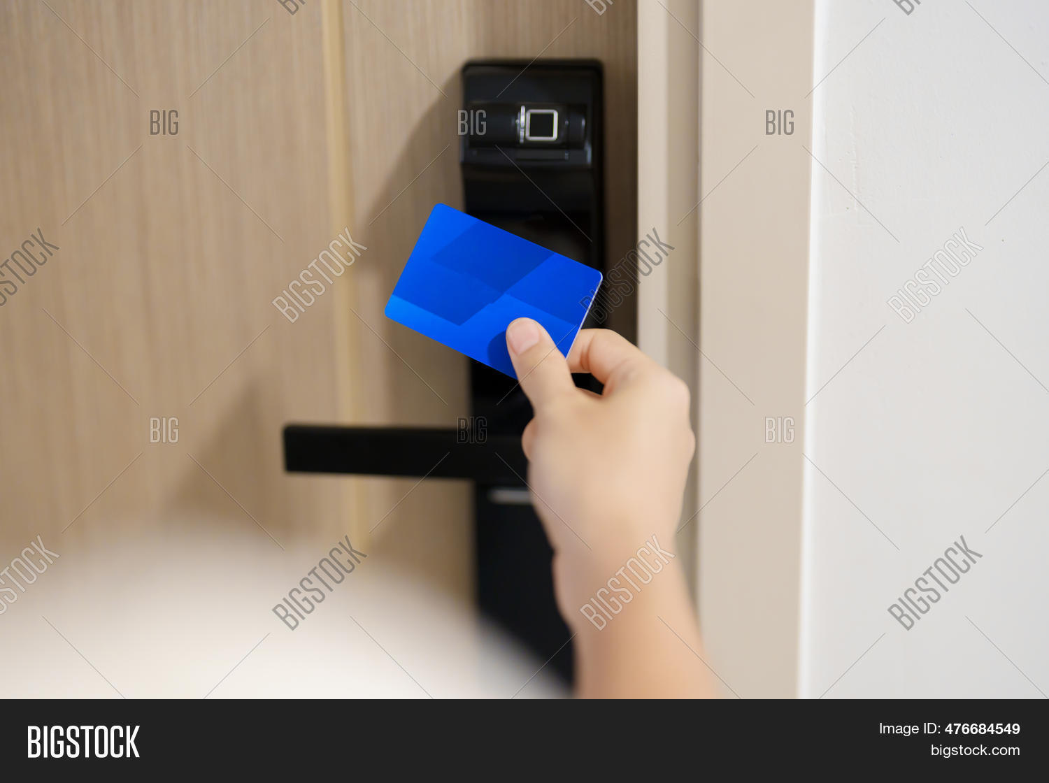 Hand Using Keycard Image & Photo (Free Trial) | Bigstock
