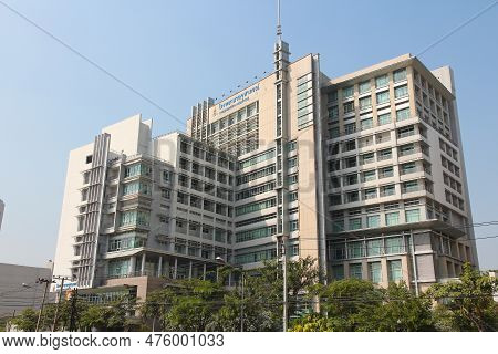 Bangkok, Thailand - December 23, 2013: Chulabhorn Hospital In Bangkok. The Hospital Is One Of Most I