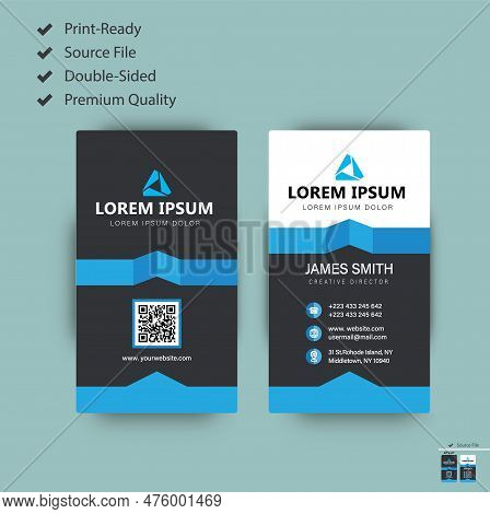 Visiting Card Business Card, Modern Business Card, Creative Business Card Design Vector