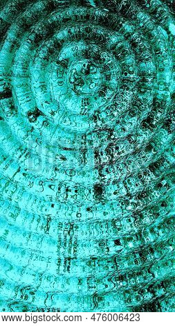 Abstract Radial Blue Pattern. Ircles Texture Creative