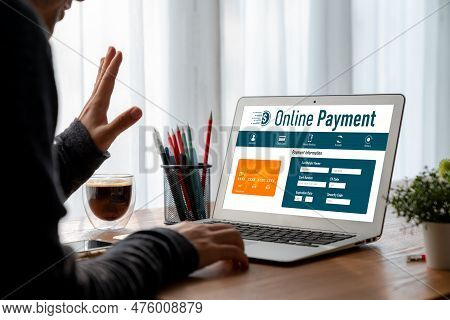 Online Payment Platform For Modish Money Transfer On The Internet Netowrk