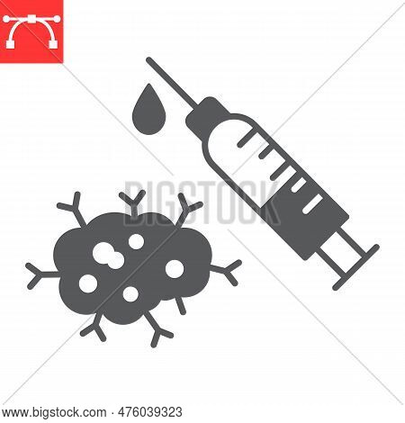 Immunotherapy Glyph Icon