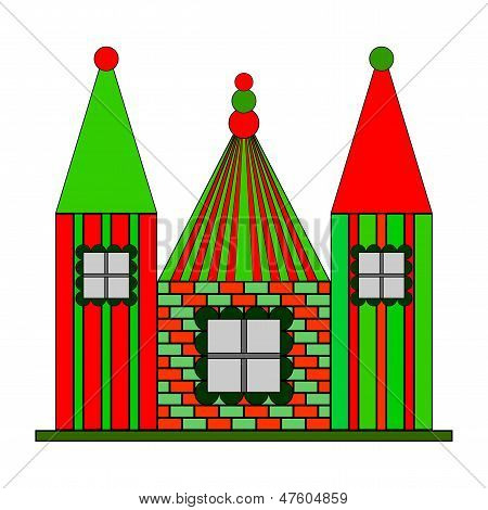 Multicolour Design Castle