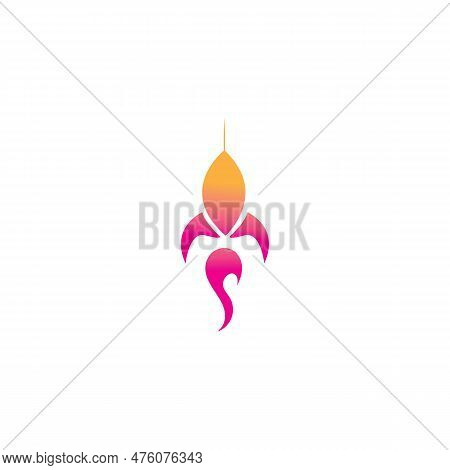 Rocket Logo Design Stock Vector, Rocket Logo Design Illustration