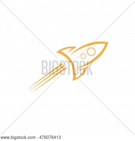 Rocket Logo Design Stock Vector, Rocket Logo Design Illustration