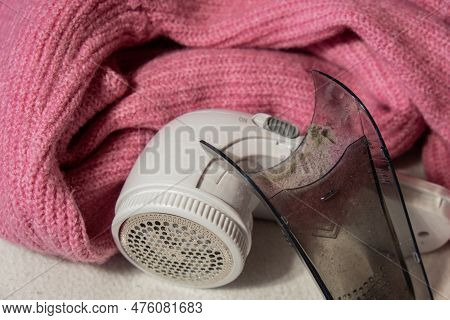 Anti-pilling Razor. Device For Shaving Clothes. Anti-plush Fabric Shaver. Electric Portable Sweater 