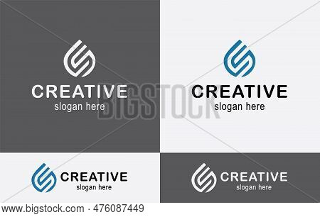 Brand Letter S Creative Logo Design Vector Art Eps