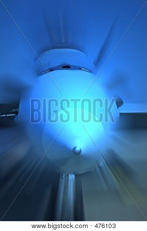 Azul de cazas de reacción