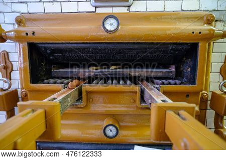A Very Old Oven For Baking Bread. For Industrial Use.