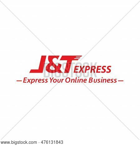 Jt Express Logo Design Banner, Jt Express Logo Icon With White Background
