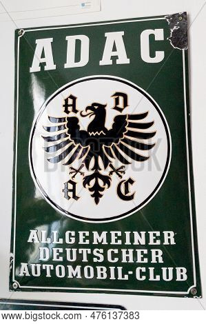 Bordeaux , Aquitaine  France - 05 09 2023 : Adac Text Brand And Logo Sign Automobile Club In Germany
