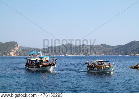 Kas, Antalya, Turkey. 27 June 2012: Kas District Of Antalya Province, Turkey\'s Favorite Holiday Des