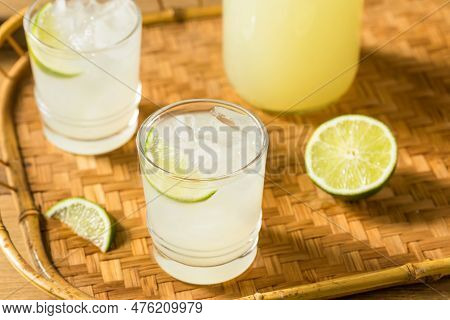 Frozen Refreshing Cold Limeade Drink
