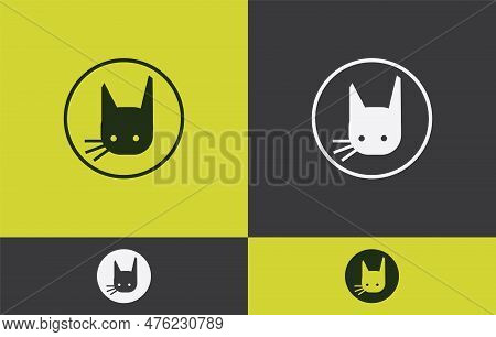 Cat Logo Creative Design Vector Art Eps