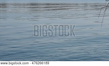 Mantova, Italy - March 04, 2023: Beautifull Landscape From The Lake Mencio, Near The City Of Mantova