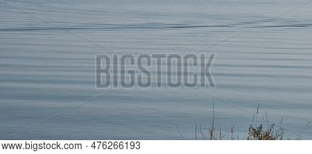 Mantova, Italy - March 04, 2023: Beautifull Landscape From The Lake Mencio, Near The City Of Mantova