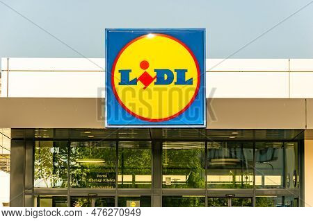 Bedzin, Poland - 14.05. 2023 - Lidl Store In Bedzin