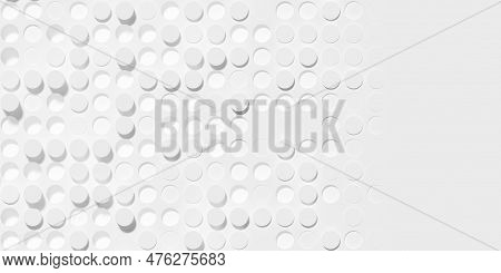 Random Inset And Outset Small Round White Circles Background Wallpaper Banner Pattern Fade Out With 