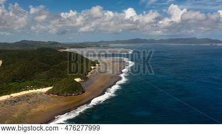Seascape With Islands And Blue Ocean. Luzon, Santa Ana, Cagayan. Philippines.
