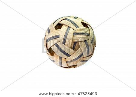 Usato Sepak Takraw Ball - isolato