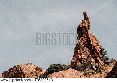 A Close Up Of Rocks That Look Like The Beak Of A Bird Or A Sharp Nose The Picturesque Volcanic Coast